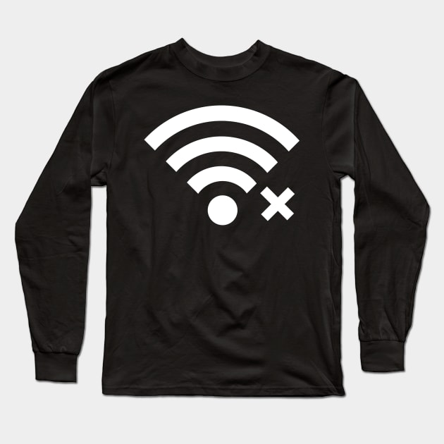 No Connection Long Sleeve T-Shirt by XTUnknown